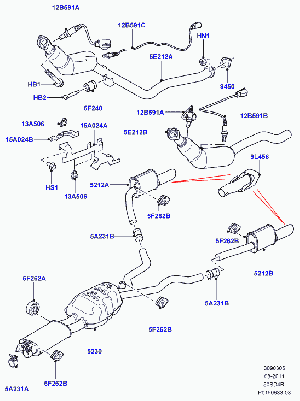 SPC-LR50508PSLR, Катализаторы керамические SPRINT на Range Rover L322 5.0л двиг. 508PS