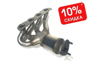 SPZ-P40202, Коллектор-паук с пламегасителем VW Polo (6C) двиг. 1.6 CFNA, CFNB, CLSA (2010-2015) (40202/50202/70202)