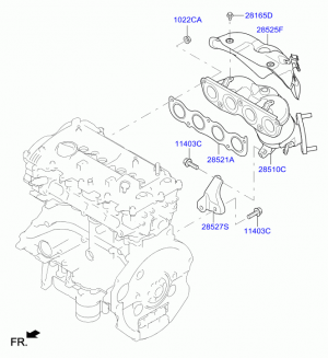 SPC-KH20G4NA, Катализатор керамический SPRINT на Hyundai Tucson 2,0 4WD двиг. G4NA (41706/71706)