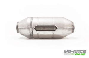 катализатор корпусной металлический 125x320 (евро-4) до 2,5л. , MG-Race