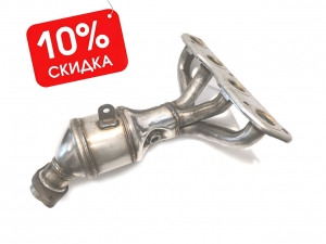 SPZ-P41209, Пламегаситель (верх) Nissan Qashqai (J10) двиг. 2,0л MR20DE
