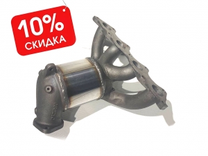 SPZ-P41704, Коллектор с пламегасителем SPRINT на Kia Rio 3G 1.4-1.6 G4FA, G4FG (2012-2017) (51704)