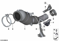 SPC-B20TN20B20, Катализатор керамический SPRINT на BMW 4 F32 2,0T двиг. N20B20