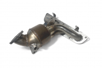 GP-71711, Катализатор (верх) Kia Sportage IV (2016-2022) 2,0л (150л.с.) 2WD (2 датчика на коллекторе)