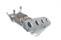 GP-71711, Катализатор (верх) Kia Sportage IV (2016-2022) 2,0л (150л.с.) 2WD (2 датчика на коллекторе)